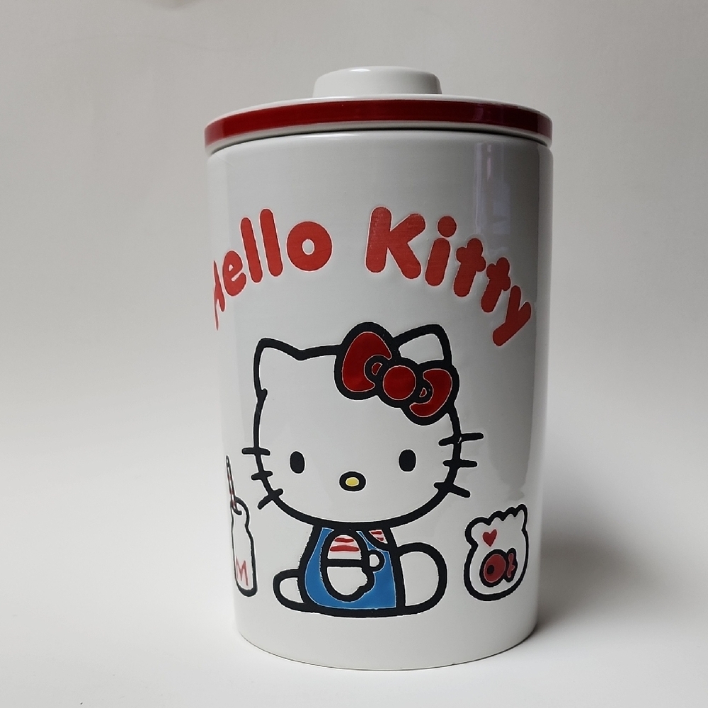Sanrio - Hello Kitty Ceramic Canister - New